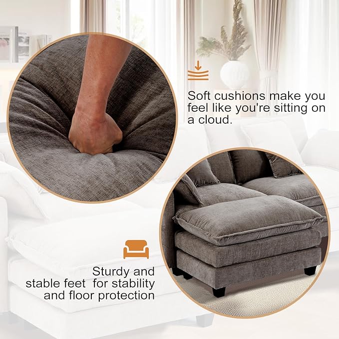 Furniliving Oversized Accent Chair - Image 5