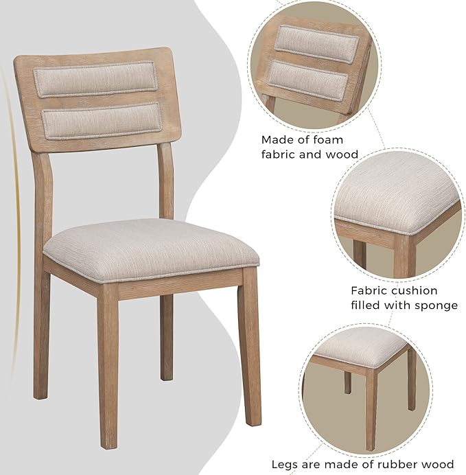 Ball & Cast 6 Piece Dining Table Set - Image 4