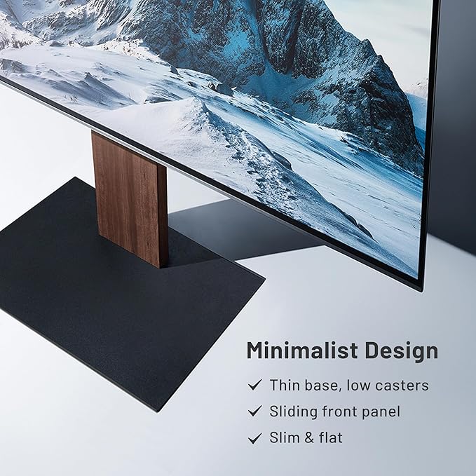 WALL V2 Caster Low Type | Minimalist Rolling TV Stand - Image 9
