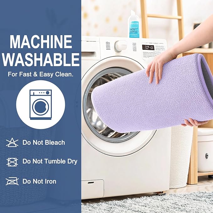 OLANLY Thick Memory Foam Bath Mat Rug 30x20, Extra Soft Absorbent Bathroom Rug - Image 6