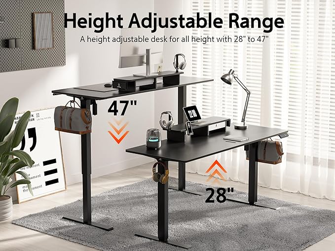 48x24 Inches Electric Standing Desk - Image 4