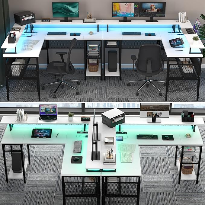 Unikito L Shaped Computer Desk - Image 6
