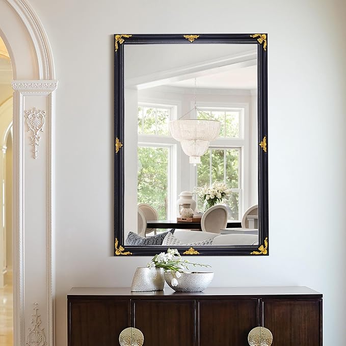 Vintage Mirror Wall Decor, Living Room Over Couch - Image 5