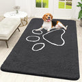 OLANLY Door Mat for Muddy Dog Paws 70x46, Ultra Absorbent Chenille Mud Doormat by OLANLY