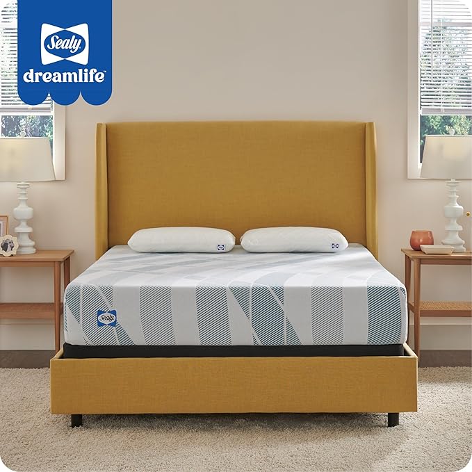 Sealy Dreamlife 10” Hybrid Mattress-in-a-Box, SealyComfort Gel Memory Foam - Image 14