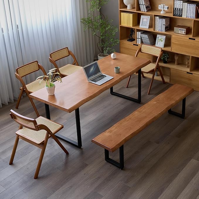 Stylish Solid Wood Office Desk - Image 7