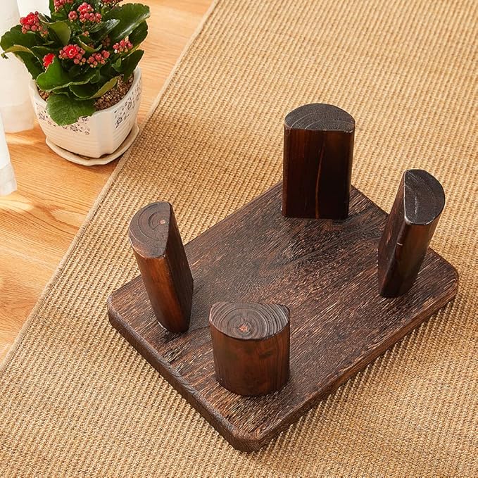 Wooden Stool, Bedside Step Stool, Step Ladder - Image 4