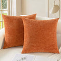 CaliTime Fall Throw Pillow Covers Decorative 22 X 22 Inches Pack of 2 Cozy by CaliTime