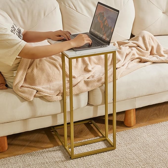 Small Side Tables C Shaped, End Table Set of 2, Small Table Stand - Image 2