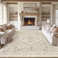 zesthome 10x12 Area Rugs, Stain Resistant Washable Rug, Ultra-Thin Rugs by Zesthome