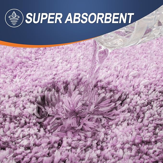 OLANLY Bathroom Rugs Mat 30x20, Extra Soft Absorbent Microfiber Bath Rugs - Image 4
