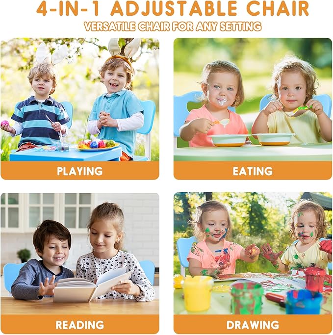 Kid Chairs Indoor 3 Level Adjustable Suitable - Image 7