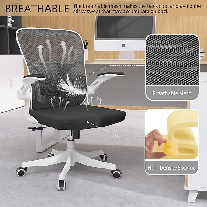 Ergonomic Office Chair, High-Back Mesh Computer Desk Chair - Image 5