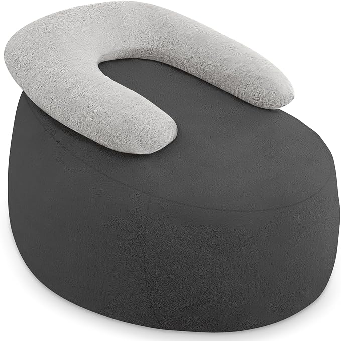 HABUTWAY Bean Bag Chair with U-shaped Pillow - Image 6