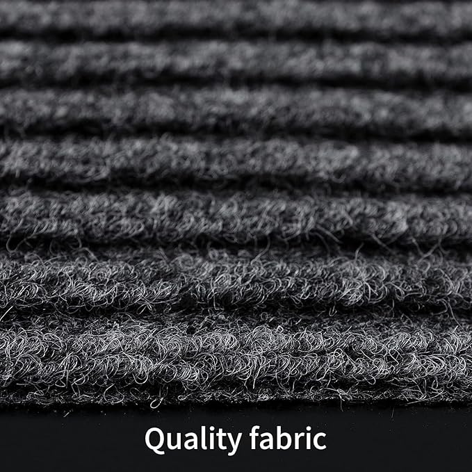 TANYOYO3' X 6' Commercial Grade Door Floor Mat Brush Step Entrance Mat Vinyl - Image 4