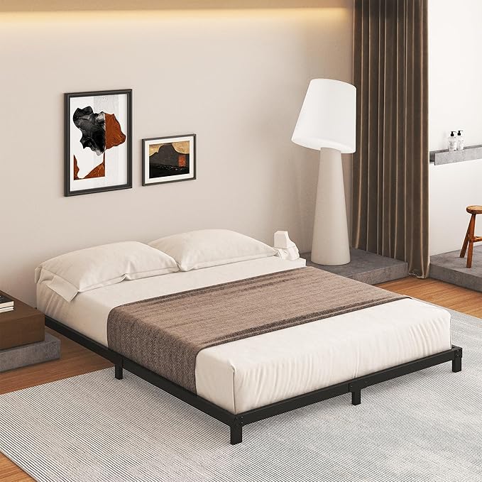 5 Inch Low Bed Frame Full, Heavy Duty Full Size Bed Frame Low Profile, No Box - Image 6