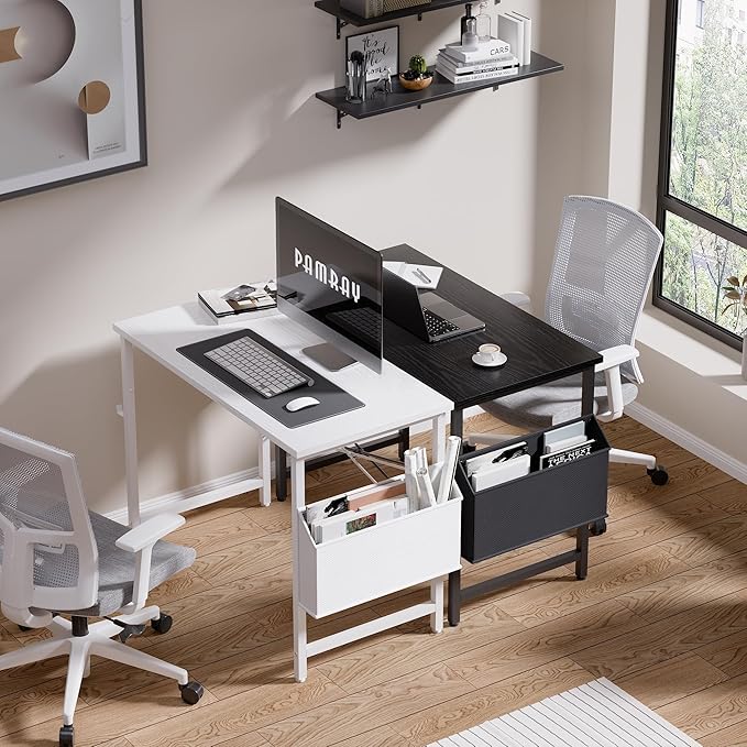 Pamray 32 Inch Computer Desk for Small Spaces - Image 4