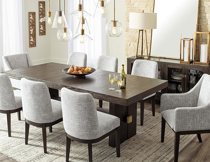 Signature Design by Ashley Burkhaus Traditional Upholstered Dining Chair - Image 17