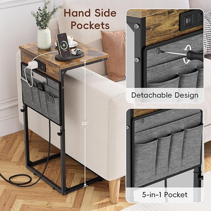 Vagusicc C Shaped End Table - Image 6