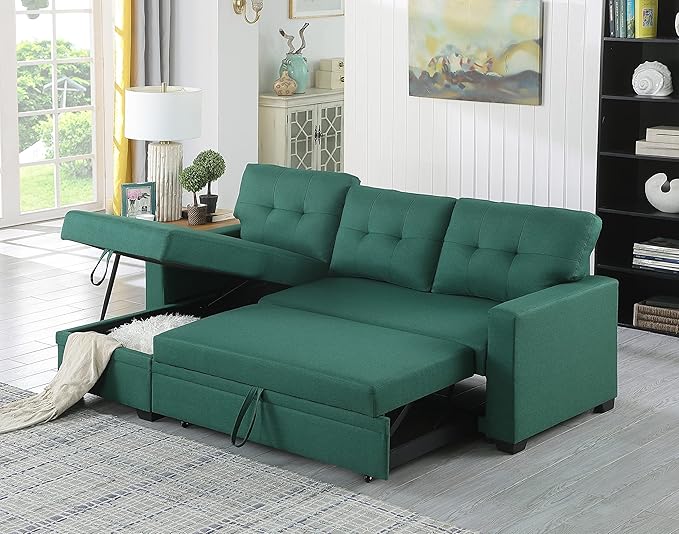 Devion Furniture Meridian 4-in-1 Convertible L Shaped Couch - Image 3