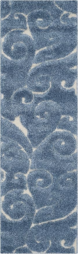SAFAVIEH Florida Shag Collection Runner Rug - Image 3