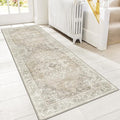 GENIMO 2x12 Runner Rugs for Hallway, Machine Washable Non Slip Vintage Rugs by GENIMO
