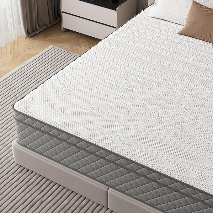 Queen Mattress, 12 Inch Hybrid Queen Size Mattress - Image 2