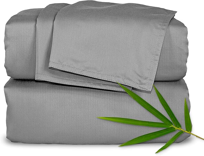 Queen Sheets by Pure Bamboo, Genuine 100% Organic Viscose Derived from Bamboo by PureBamboo