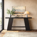 LITTLE TREE 70.8-Inch Long Black Console Table by LITTLETREE