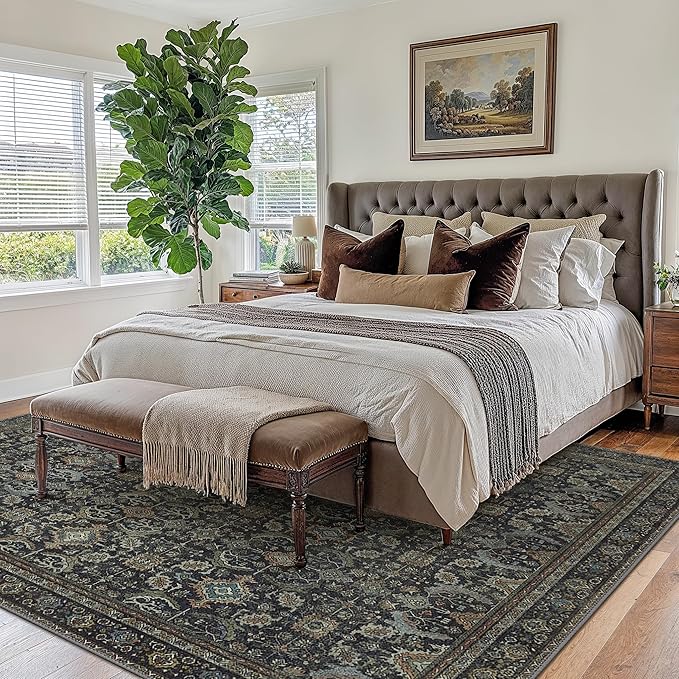 9X12 Area Rugs Machine Washable Rugs - Image 3