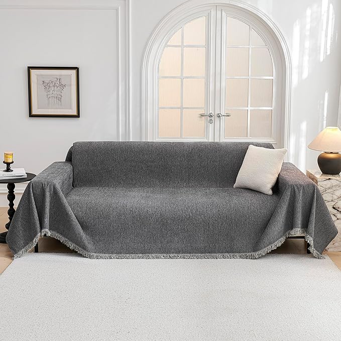 MYSKY HOME Couch Cover for Dogs, Washable Couch Covers, Non Slip Couch Sofa - Image 9