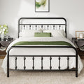 Allewie 14 Inches Full Size Metal Platform Bed Frame by Allewie