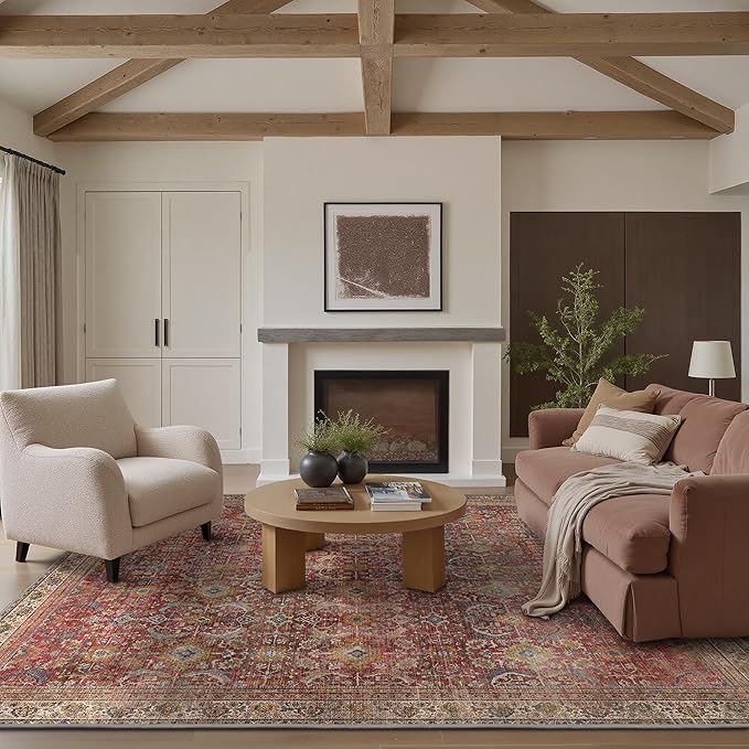 8X10 Area Rugs Machine Washable Rugs - Image 3