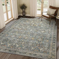 8X10 Area Rugs Machine Washable Rugs by BESBLEE