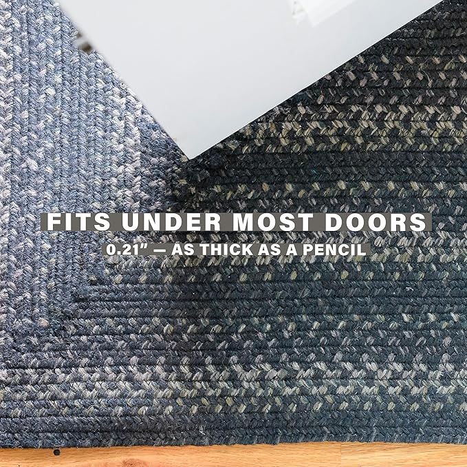 Homespice Jet Black Jute Rug 8x10' – Primitive Braided Rugs - Image 6