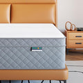 Firm Full Mattress, 12 Inch Cooling-Gel Memory Foam and Pocket Spring Hybrid by PurrJoys