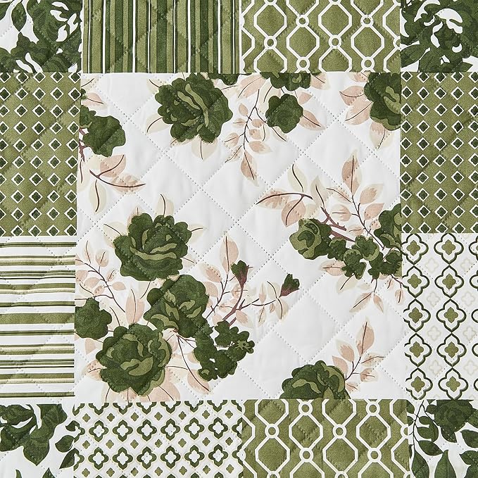 Great Bay Home Reversible Patchwork Chair Cover - Image 3