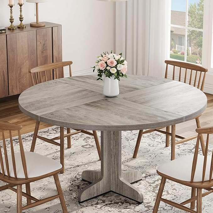 Garvee 47 Inch Round Dining Table - Image 2