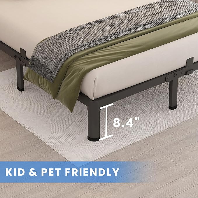 MAF 10 Inch Full Size Metal Platform Bed Frame - Image 4