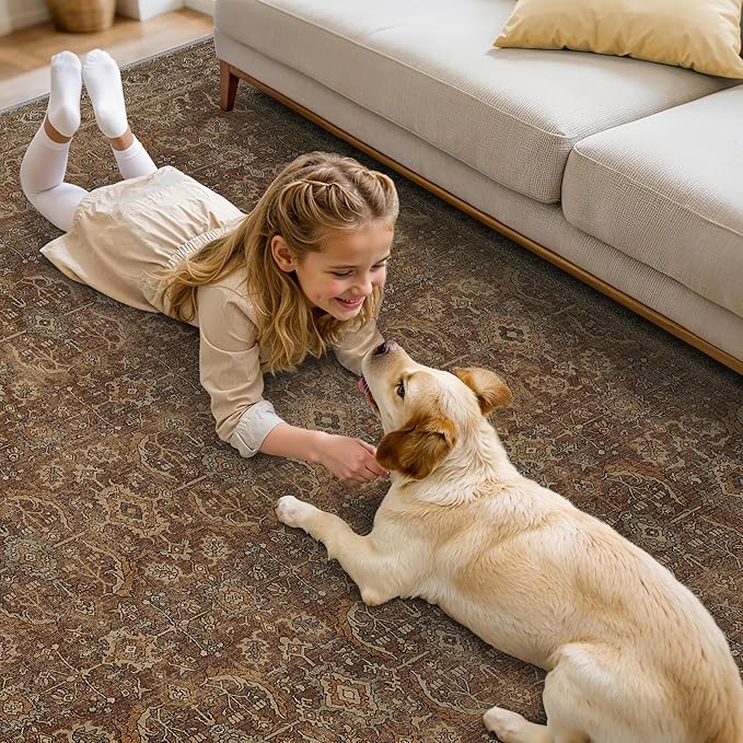 10X14 Area Rugs Machine Washable Rugs - Image 4