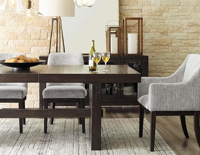 Signature Design by Ashley Burkhaus Traditional Dining Upholstered Arm Chair - Image 17