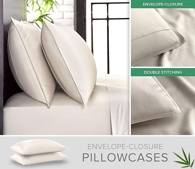 Short Queen Sheets by Pure Bamboo - Image 3
