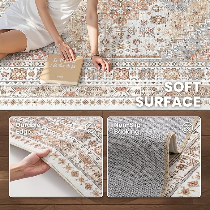 zesthome Washable Runner Rug 2.5x16 - Image 6