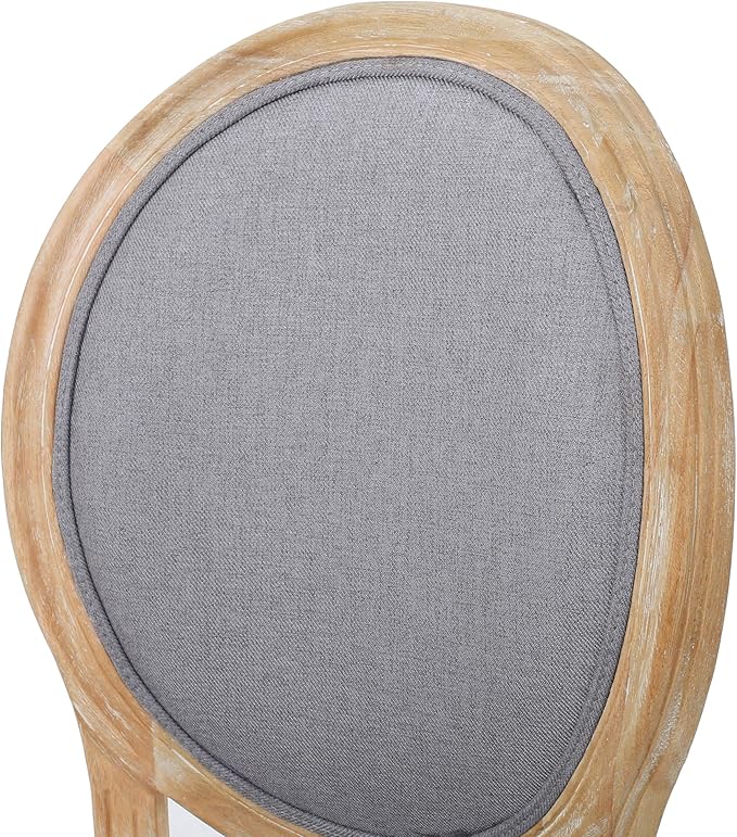 Christopher Knight Home Phinnaeus Fabric Dining Chairs, 2-Pcs Set, Light Grey - Image 13