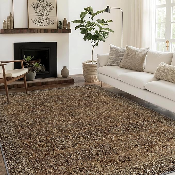 10X14 Area Rugs Machine Washable Rugs - Image 2