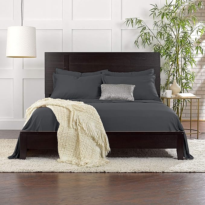 Split King Sheets by Pure Bamboo, Genuine 100% Organic Viscose Derived from - Image 7