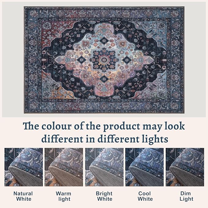 2x3 Entryway Rug, Vintage Rug - Image 3