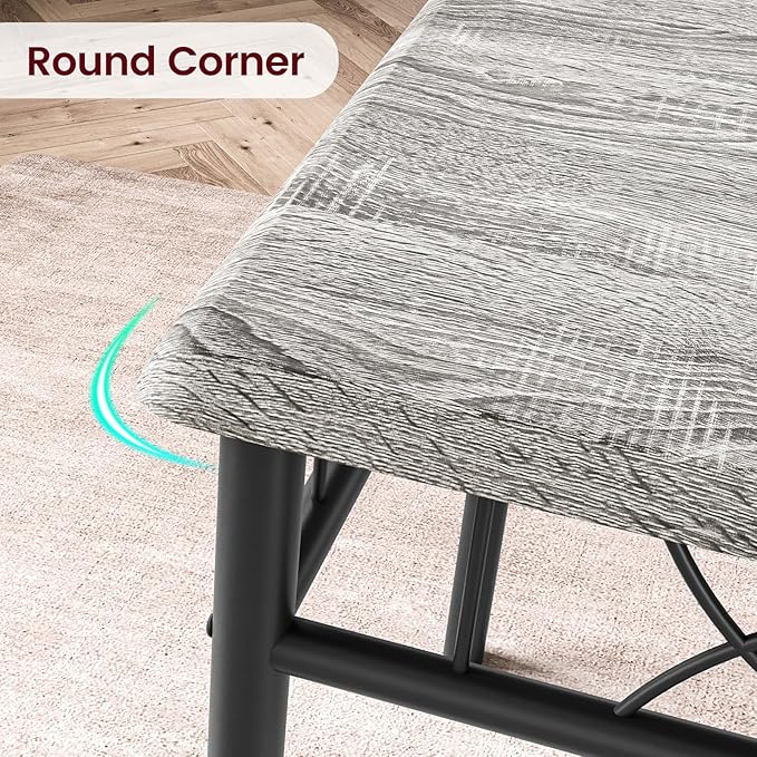 Dining Table Set for 4, Compact Kitchen Table - Image 8