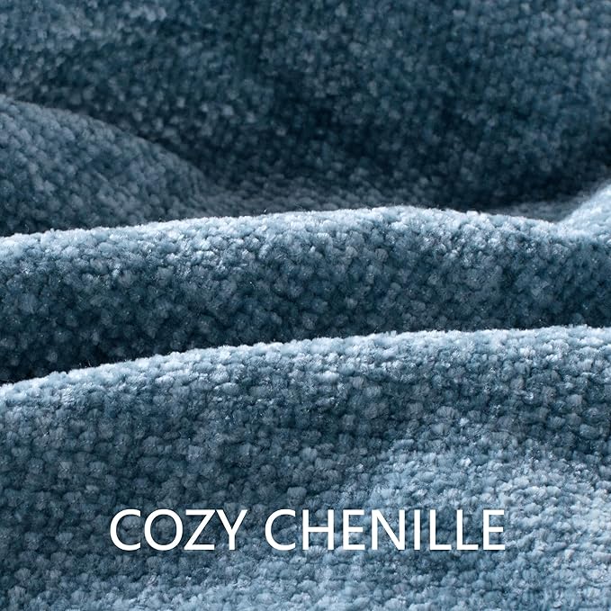 Chenille Throw Blanket for Couch 60"X 80" Twin, Soft Cozy Throws - Image 6