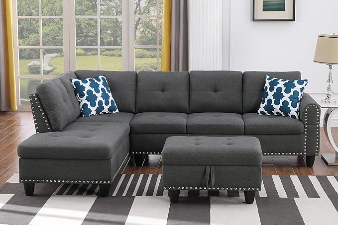 Evan Sectional Sofa or Couch - Image 2